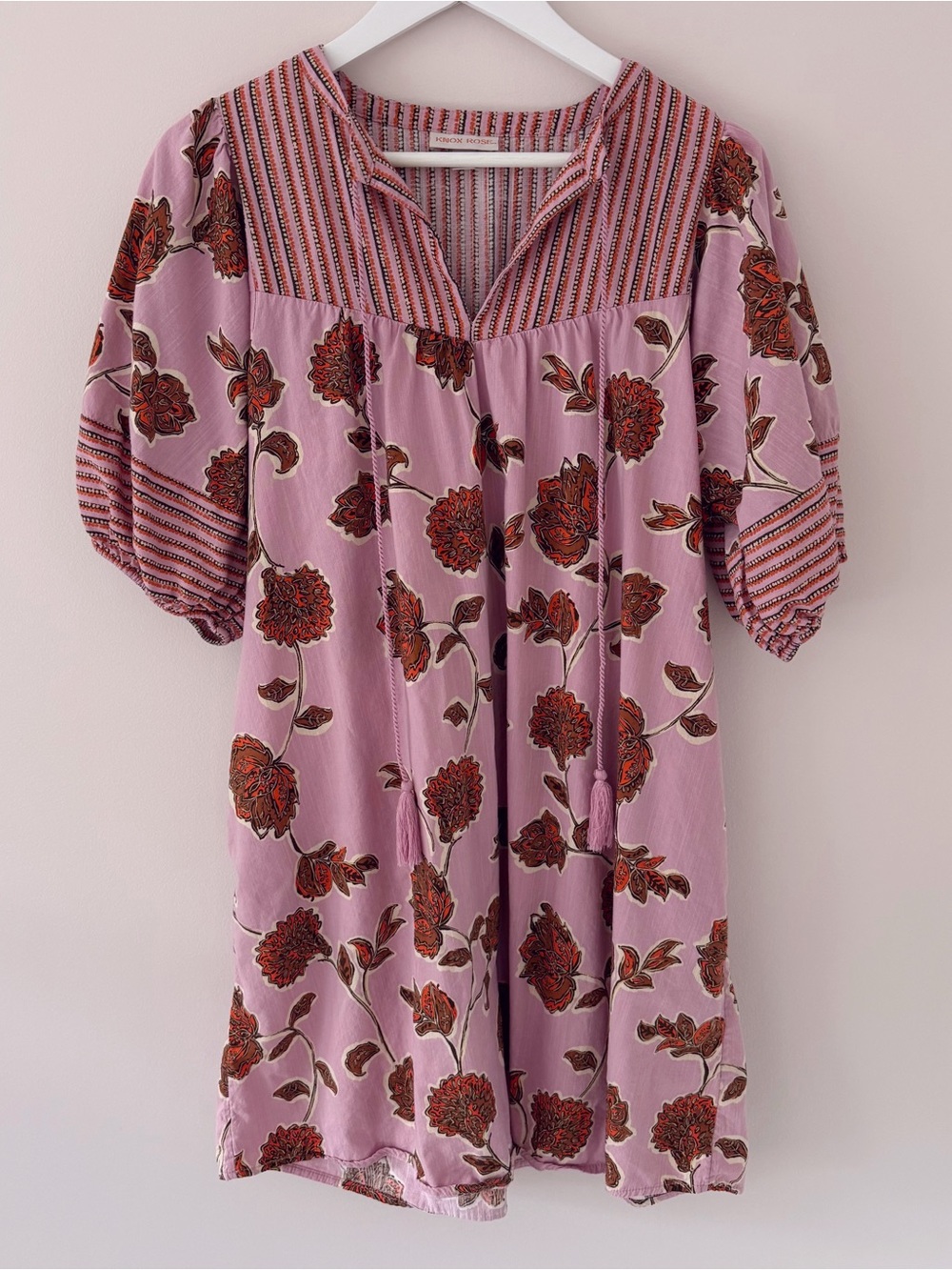 Knox Rose Block Print Dress